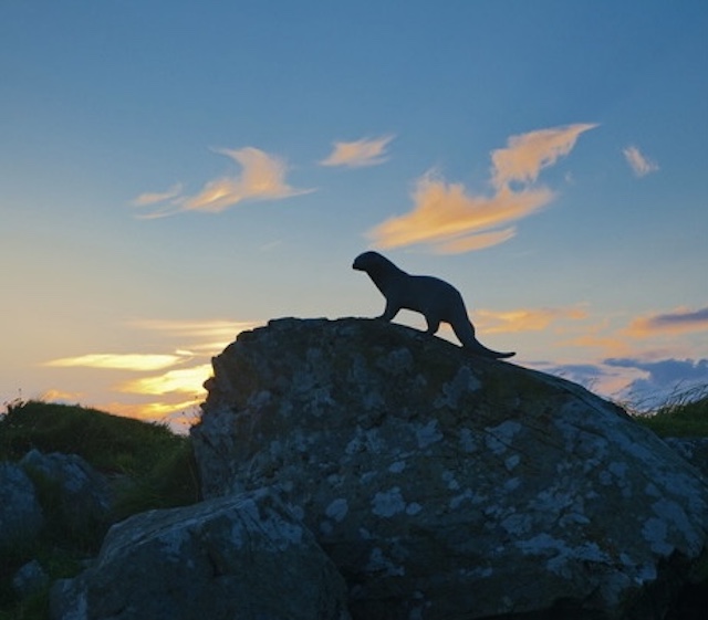 Gavin Maxwell Otter Monument Tarka the Otter