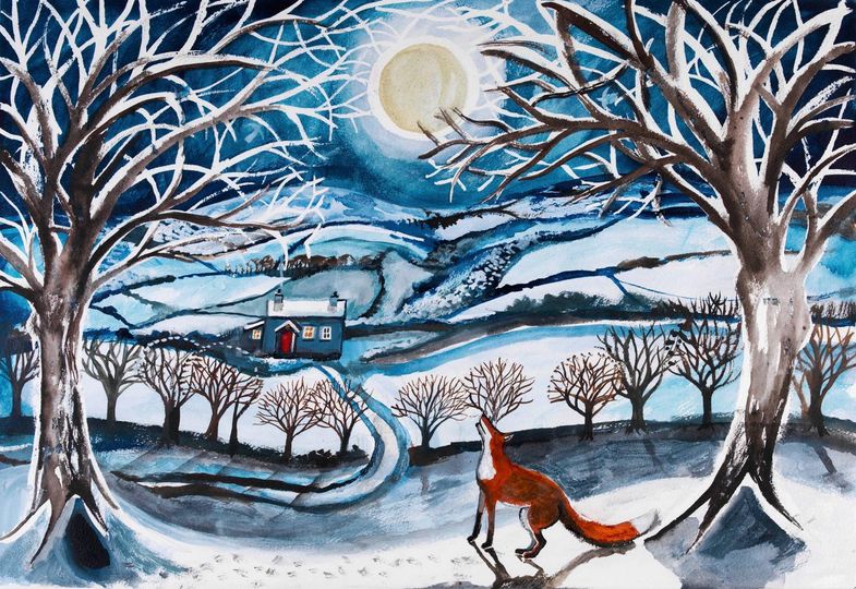 Christmas Folklore The Holly and the Ivy Fox in Snow, Wildlife Matters