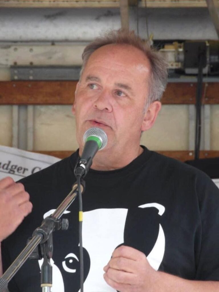 Nigel Palmer Birmingham Wildlife Festival Talking about the Badger Culls